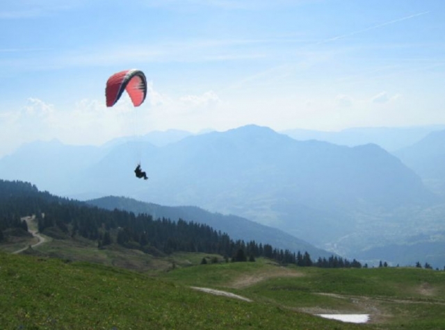  Parapenle en Saboya 